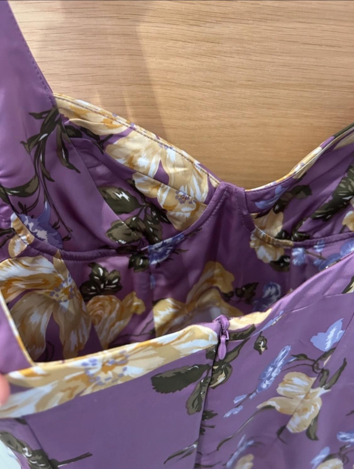 PRINTED CORSETRY-INSPIRED DRESS - Image 5