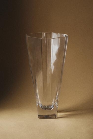 FACETED GLASS VASE - 990 by Zara - Image 4