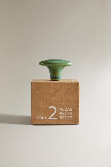 LOT BOUTONS OVALES (LOT DE 2) - Vert bleu de Zara - Image 3