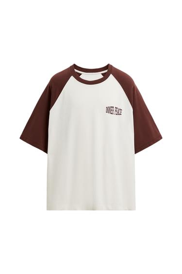 CAMISETA COLOR BLOCK TEXTOS