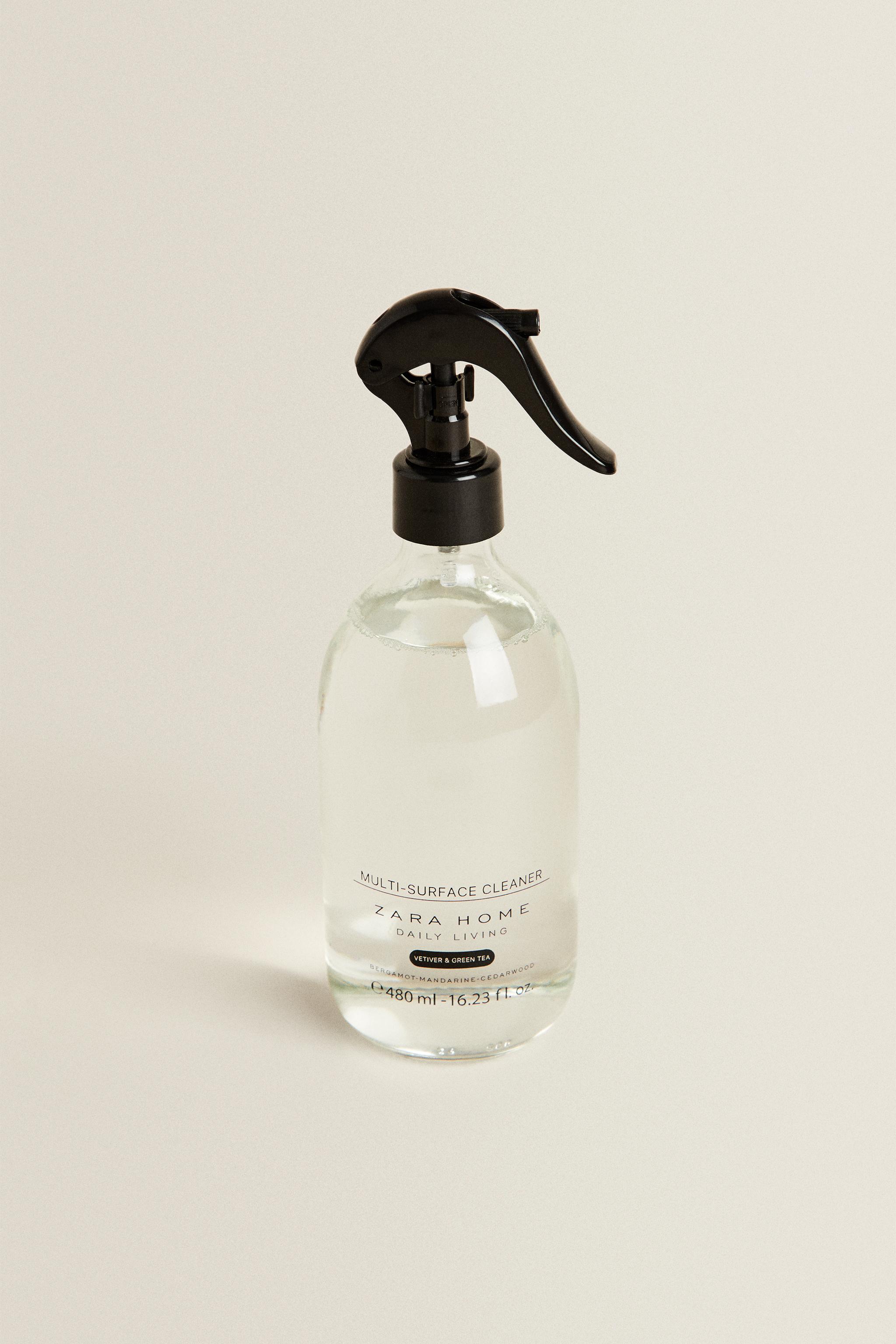 GREEN TEA & VETIVER MULTI-PURPOSE CLEANER — Olive green