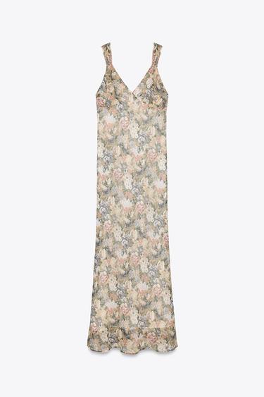 FLORAL PRINT DRESS - Multicoloured by Zara