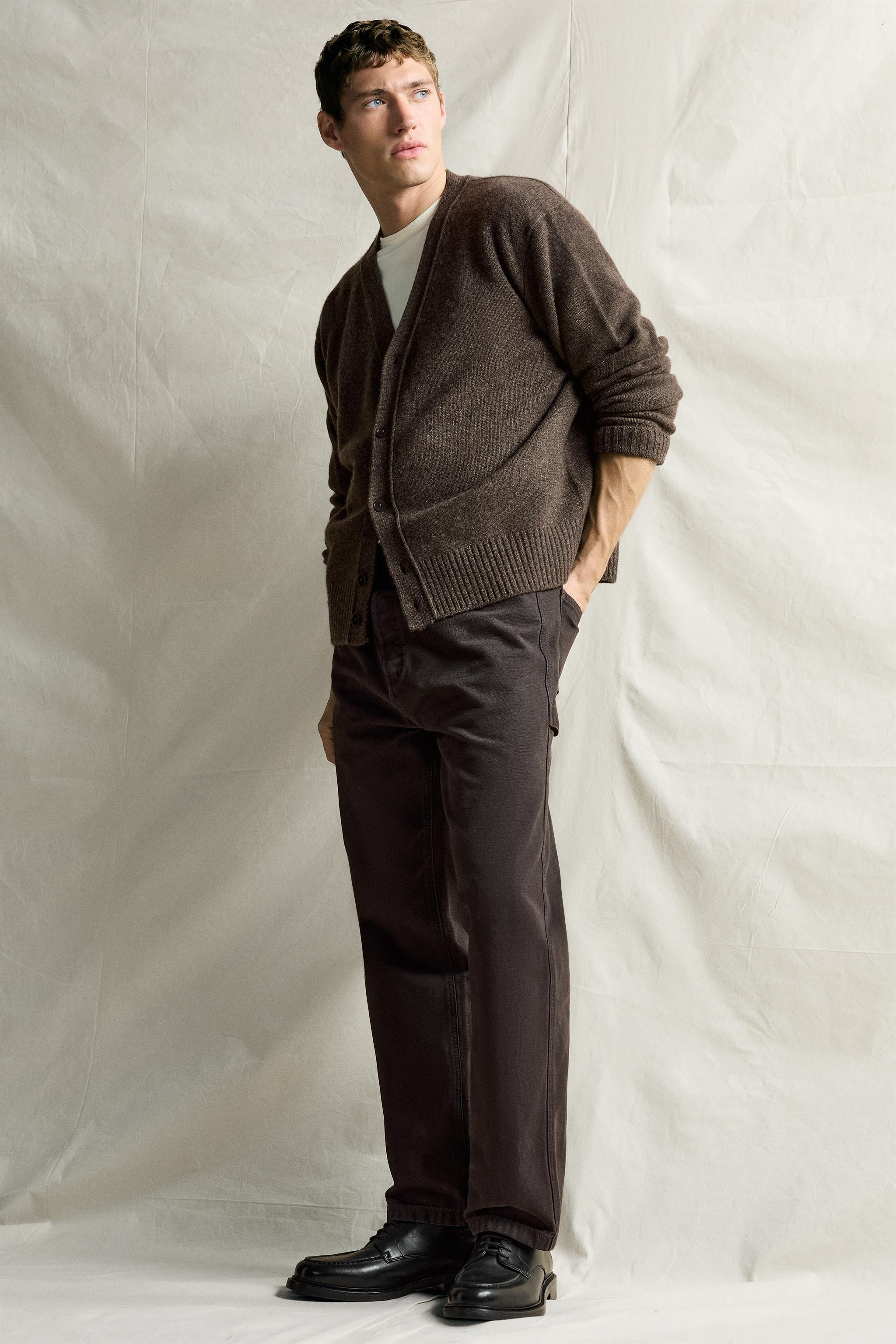 PANTALON STRAIGHT FIT POCHE CARPENTIER