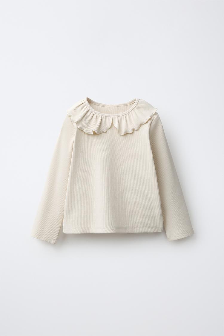 Camiseta rib cuello bobo