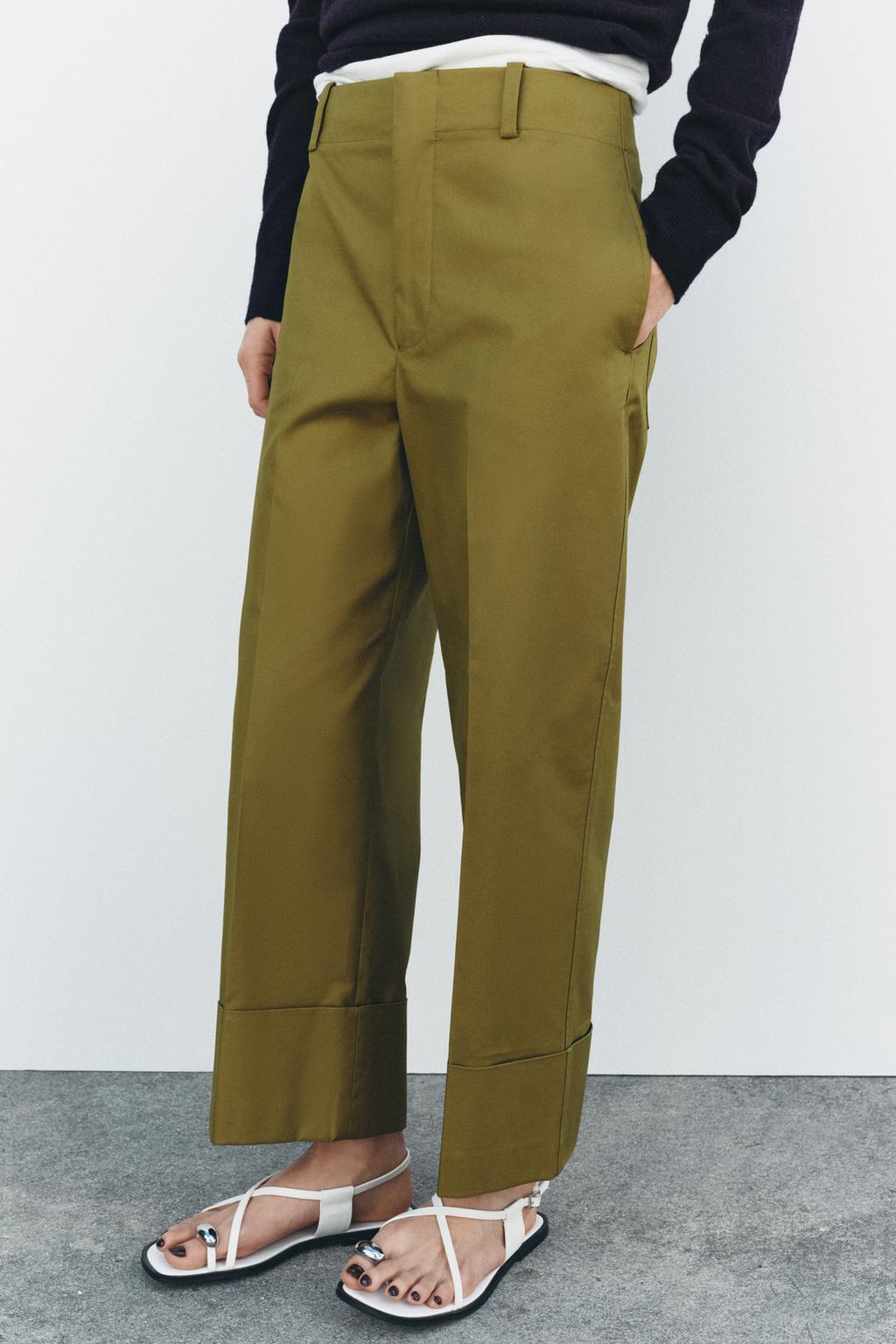 ZW COLLECTION CHINO TROUSERS