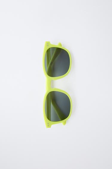 FLEXIBLE SUNGLASSES - Fluorescent lime by Zara