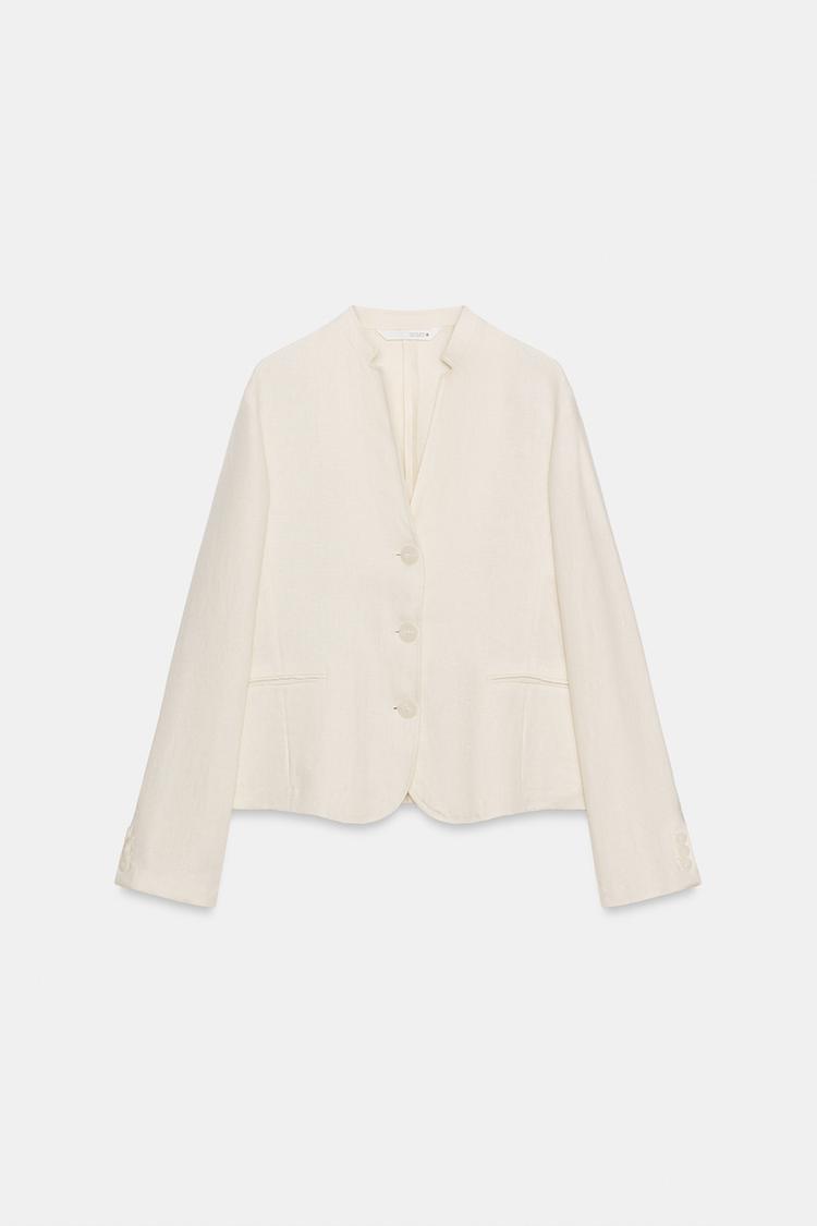 Blazer 100% lino de la colección ZW 6