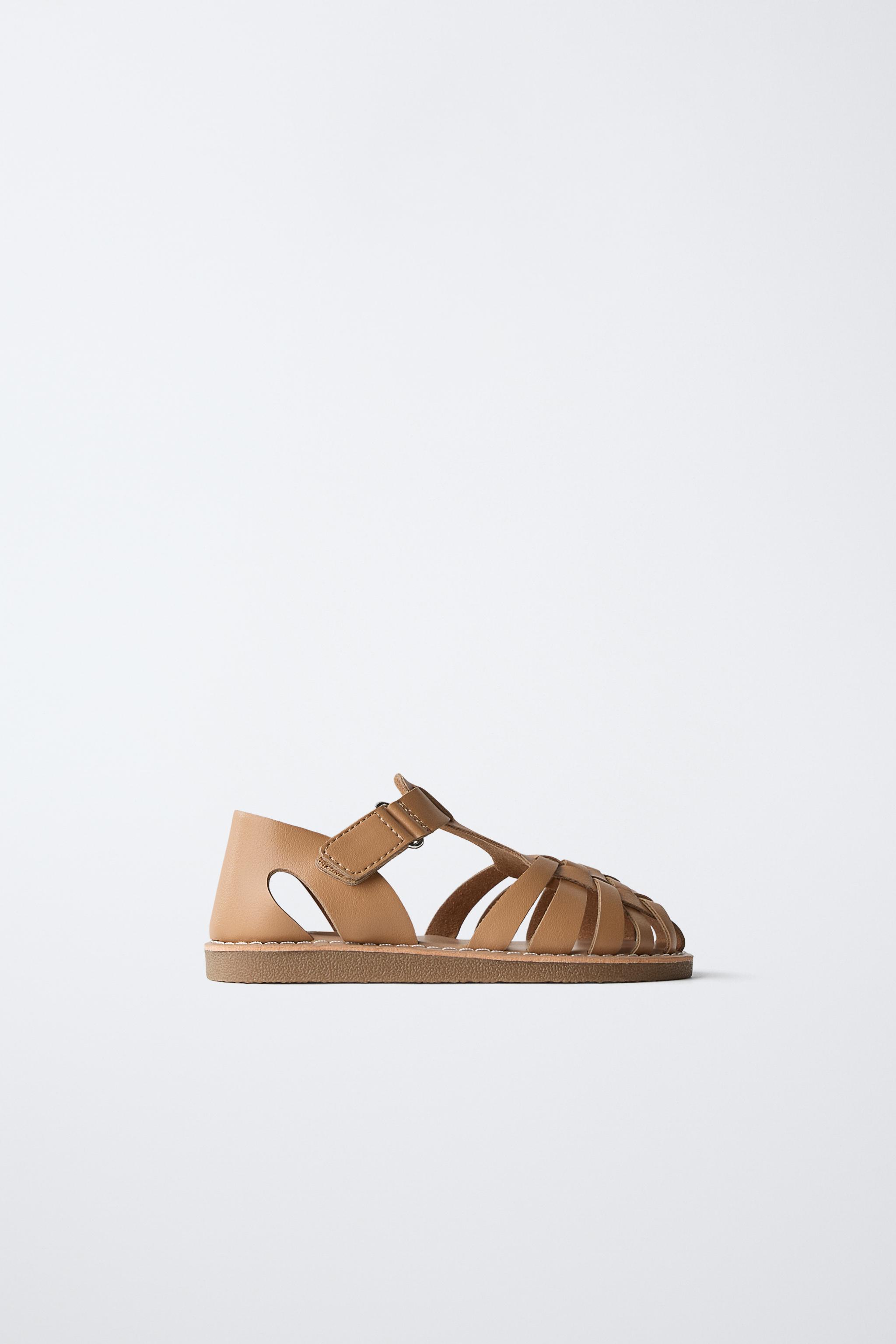 クラシックサンダル - ブラウン | ZARA Japan / 日本