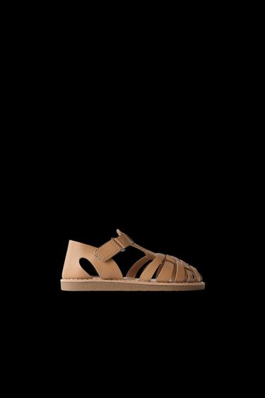 SANDALIA CLÁSICA - Marrón de Zara - Imagen 0
