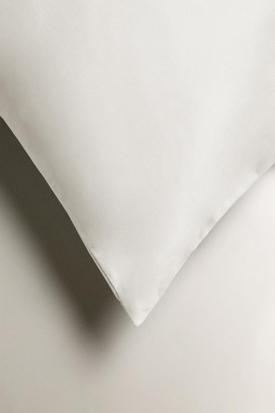 TAIE D’OREILLER SATIN (1000 FILS) - Blanc de Zara - Image 4