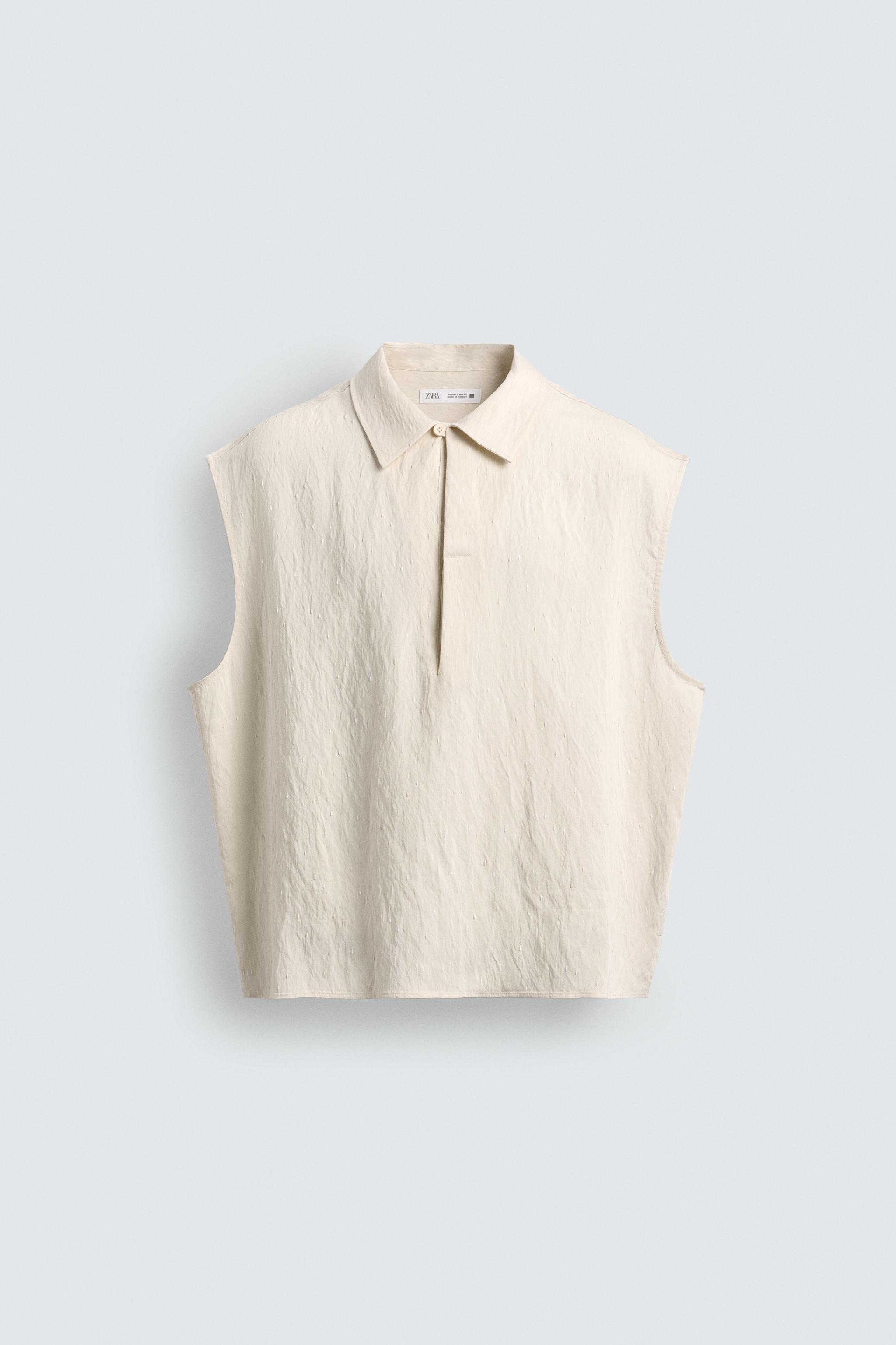 RELAXED FIT TANK POLO SHIRT
