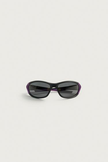 OVAL SUNGLASSES - Purple by Zara