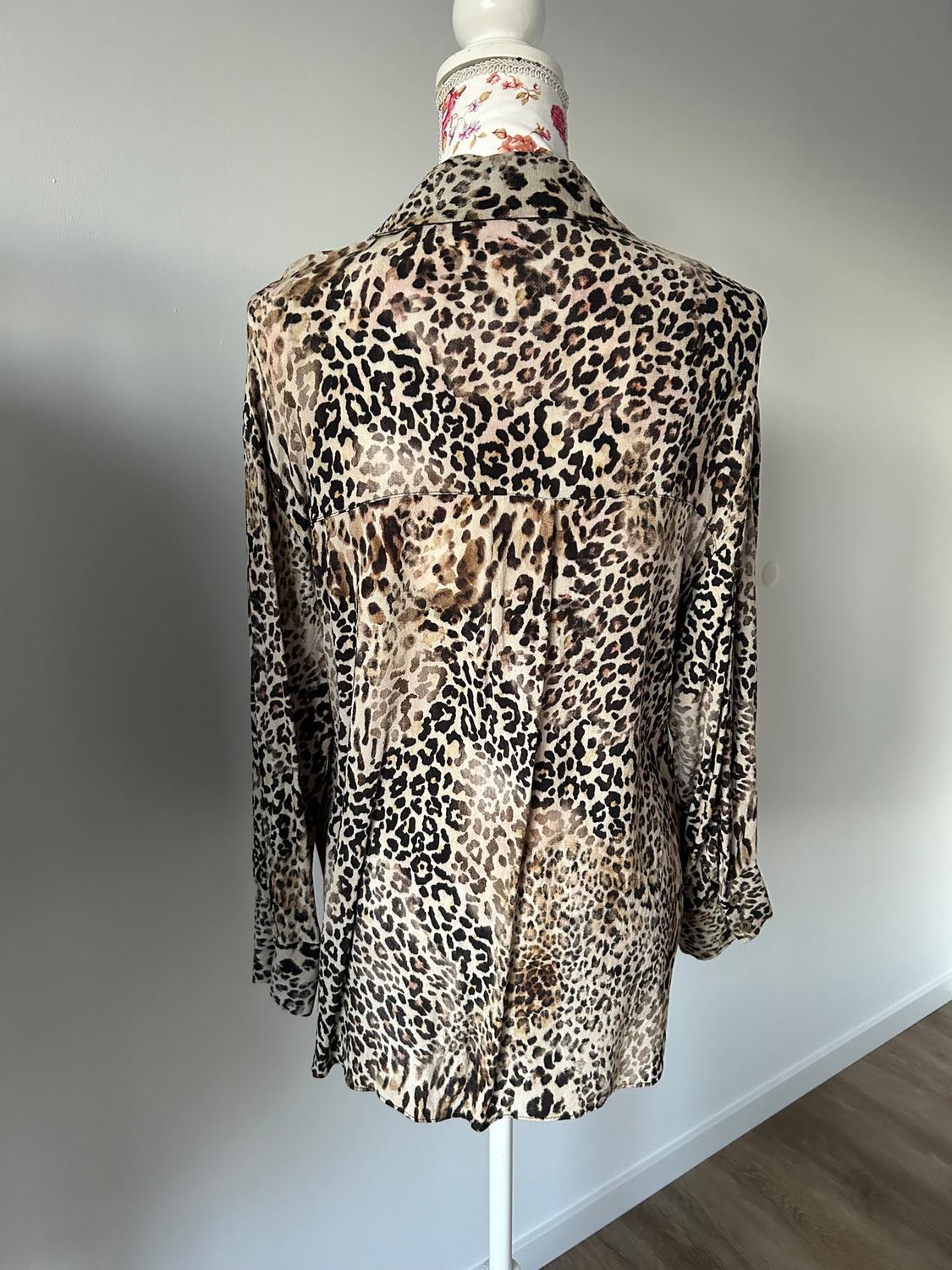 ANIMAL PRINT SHIRT WITH BRALETTE - Image 2