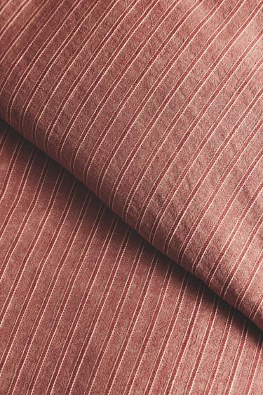 HOUSSE DE COUETTE ENFANT RAYURES NOËL - Rouge de Zara - Image 6