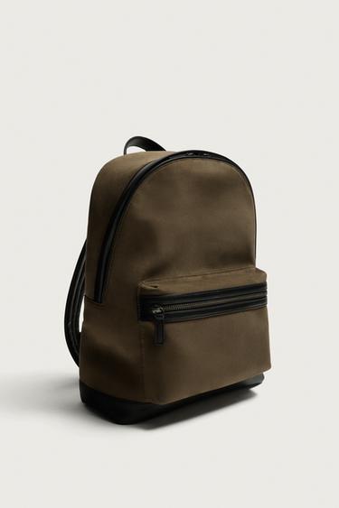 COMBINED BACKPACK - Khaki Green by Zara