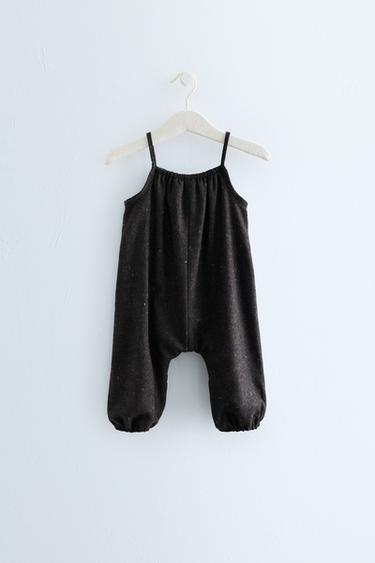 ZARA TIMELESS - WOOL botonato LONG OVERALLS — Brown / Taupe 2