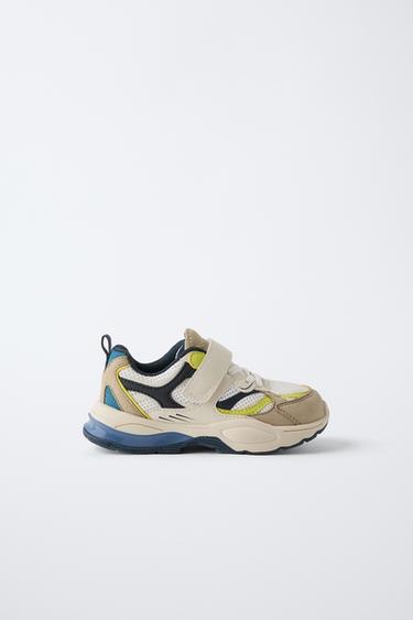 Zara COLORFUL SNEAKERS - White