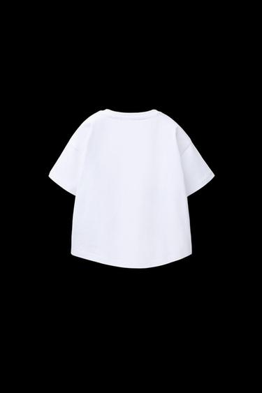 T-SHIRT MIT TEXT - Pink von Zara