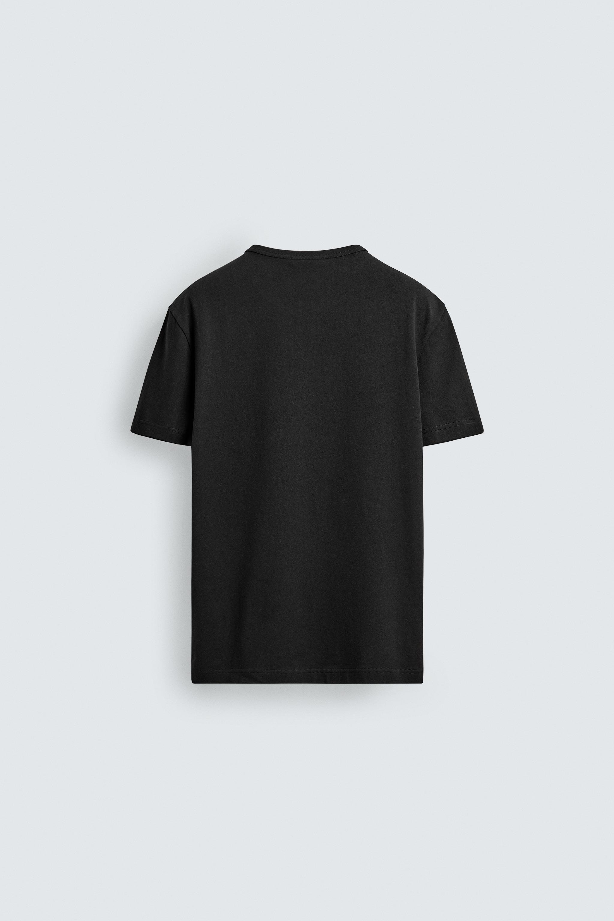 HENLEY NECK T-SHIRT