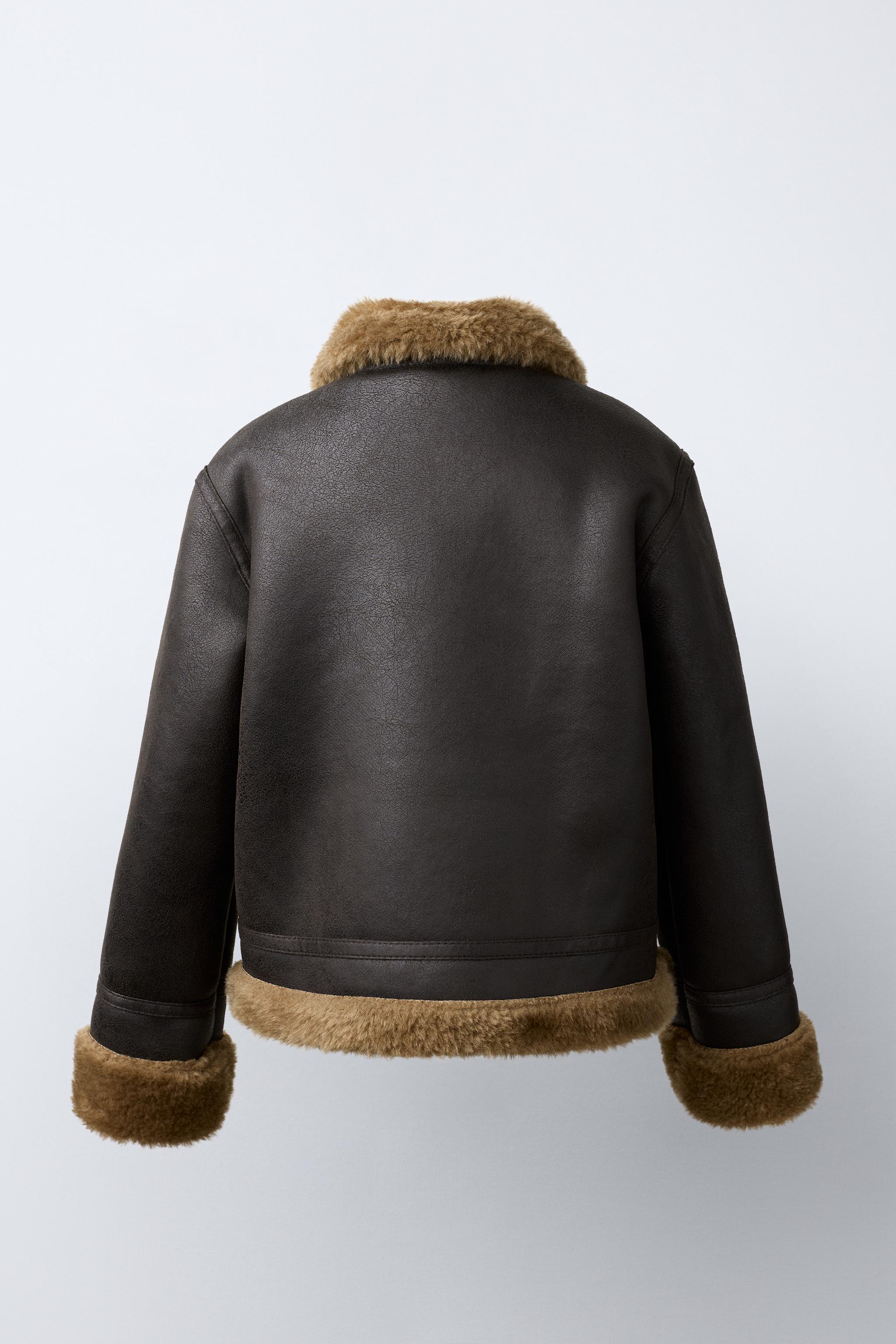 DOUBLE-FACED JACKET - Brown | ZARA United States