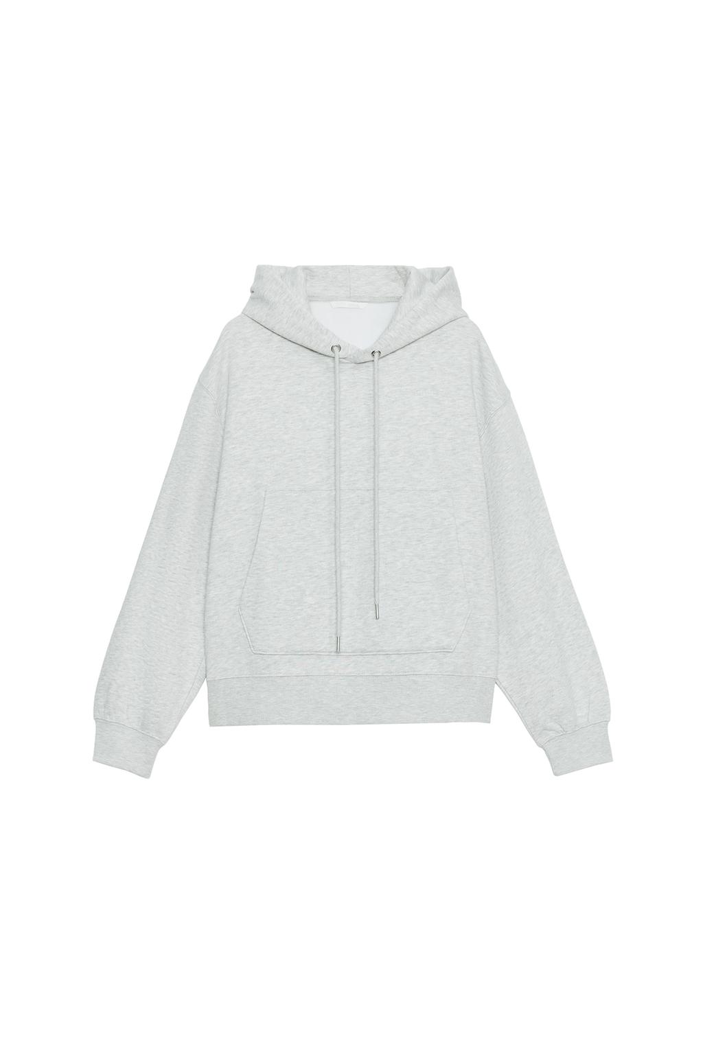 Basic Hoodie - Grey Marl by Zara