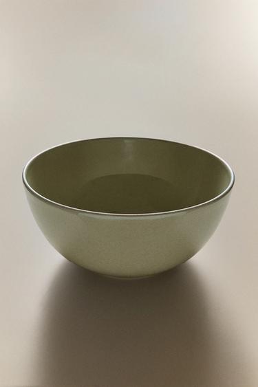 SALADIER GRÈS ÉMAILLÉ - Vert d'eau de Zara - Image 4