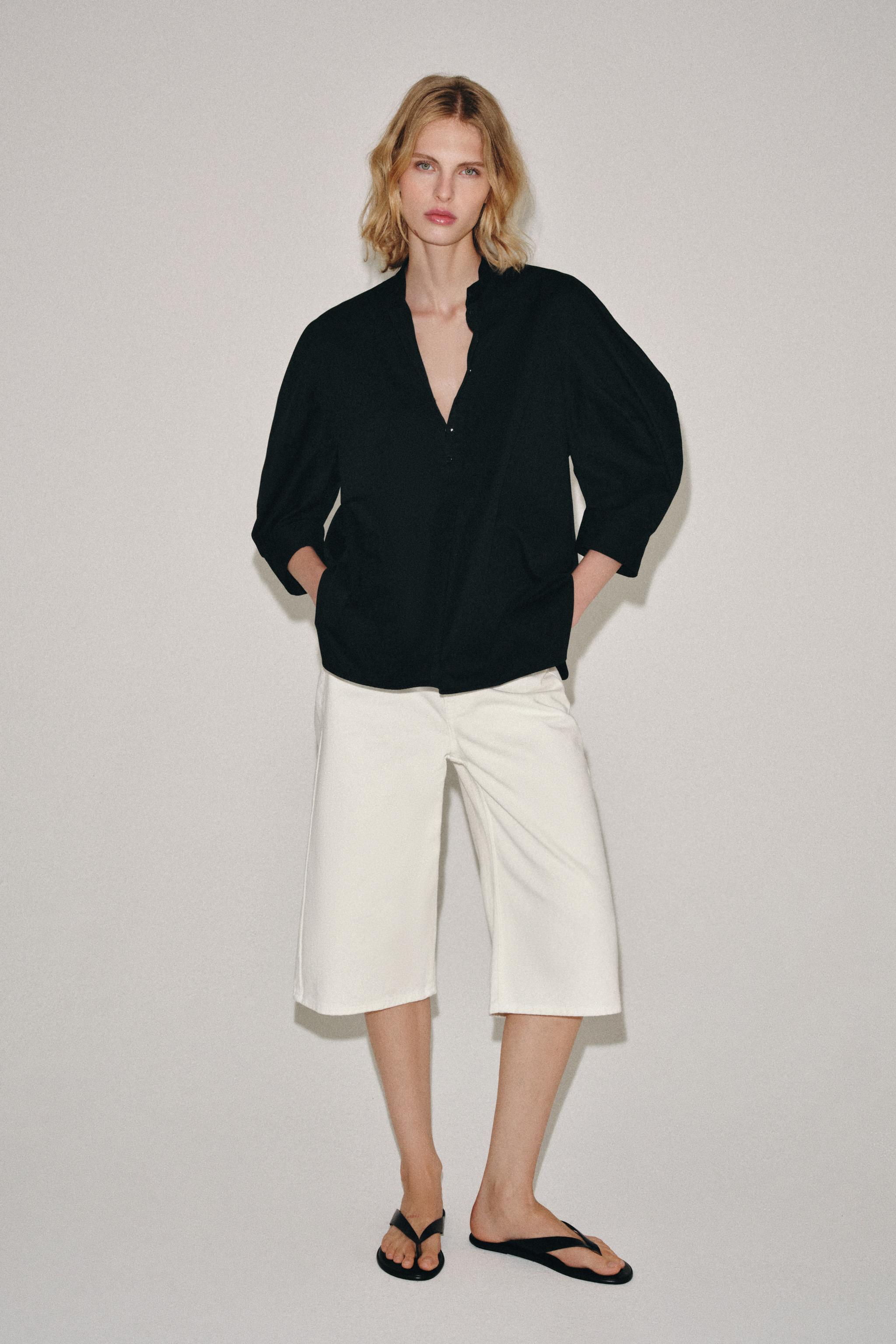 ZW COLLECTION PUFF SLEEVE SHIRT