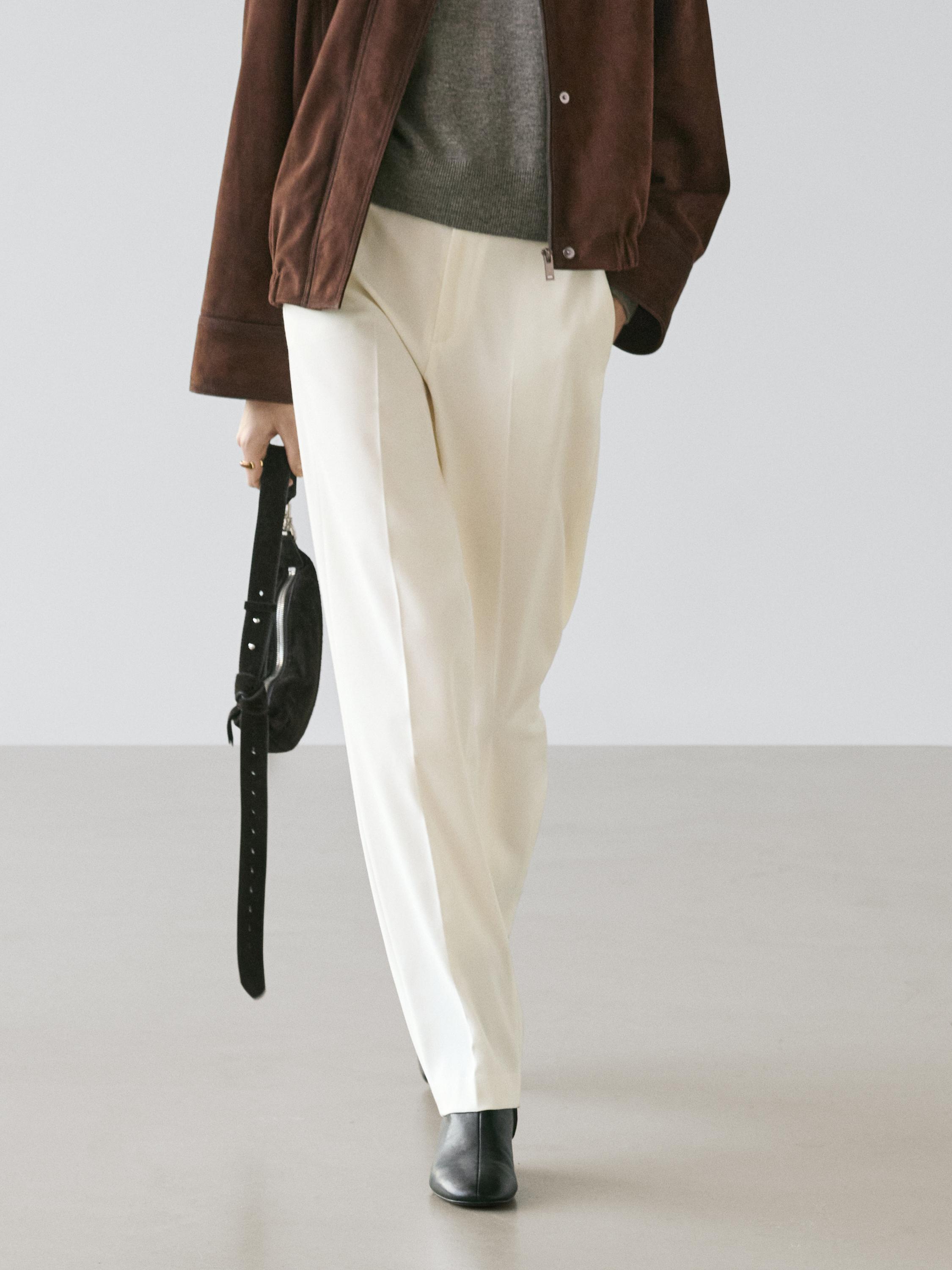 Pantalon droit et fluide