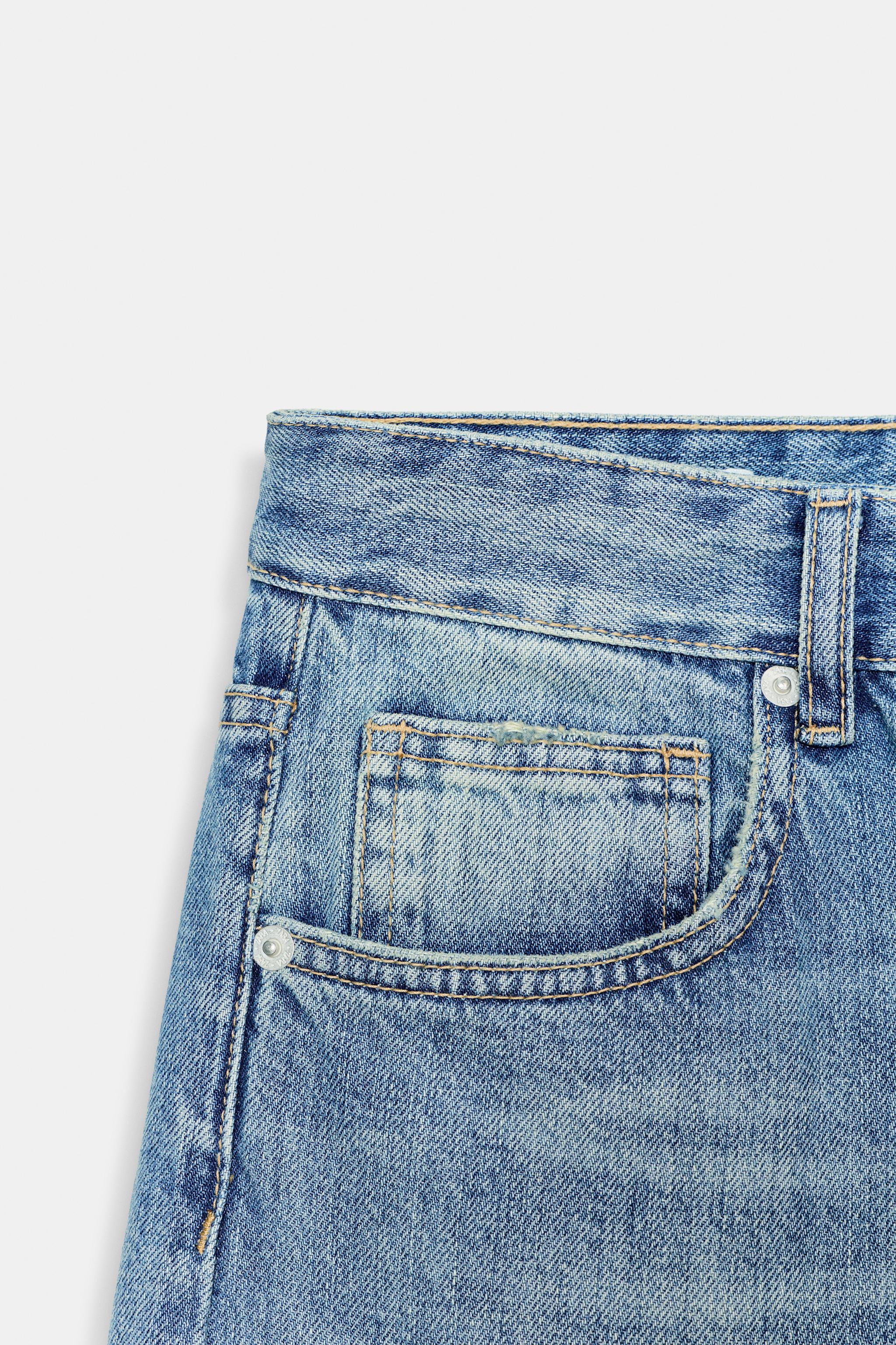 TRF HIGH WAIST WIDE LEG JEANS