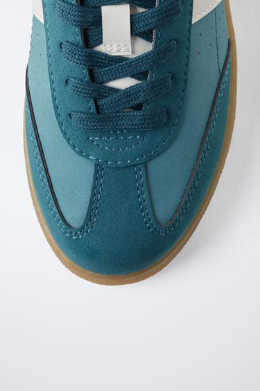 CONTRAST SNEAKERS - Blue by Zara - Image 4