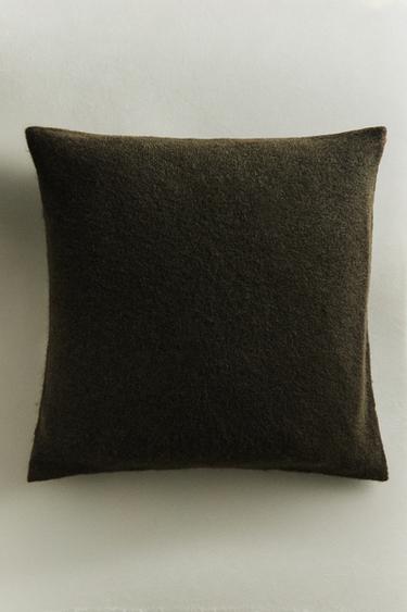KNIT CUSHION COVER - Khaki by Zara - Image 4