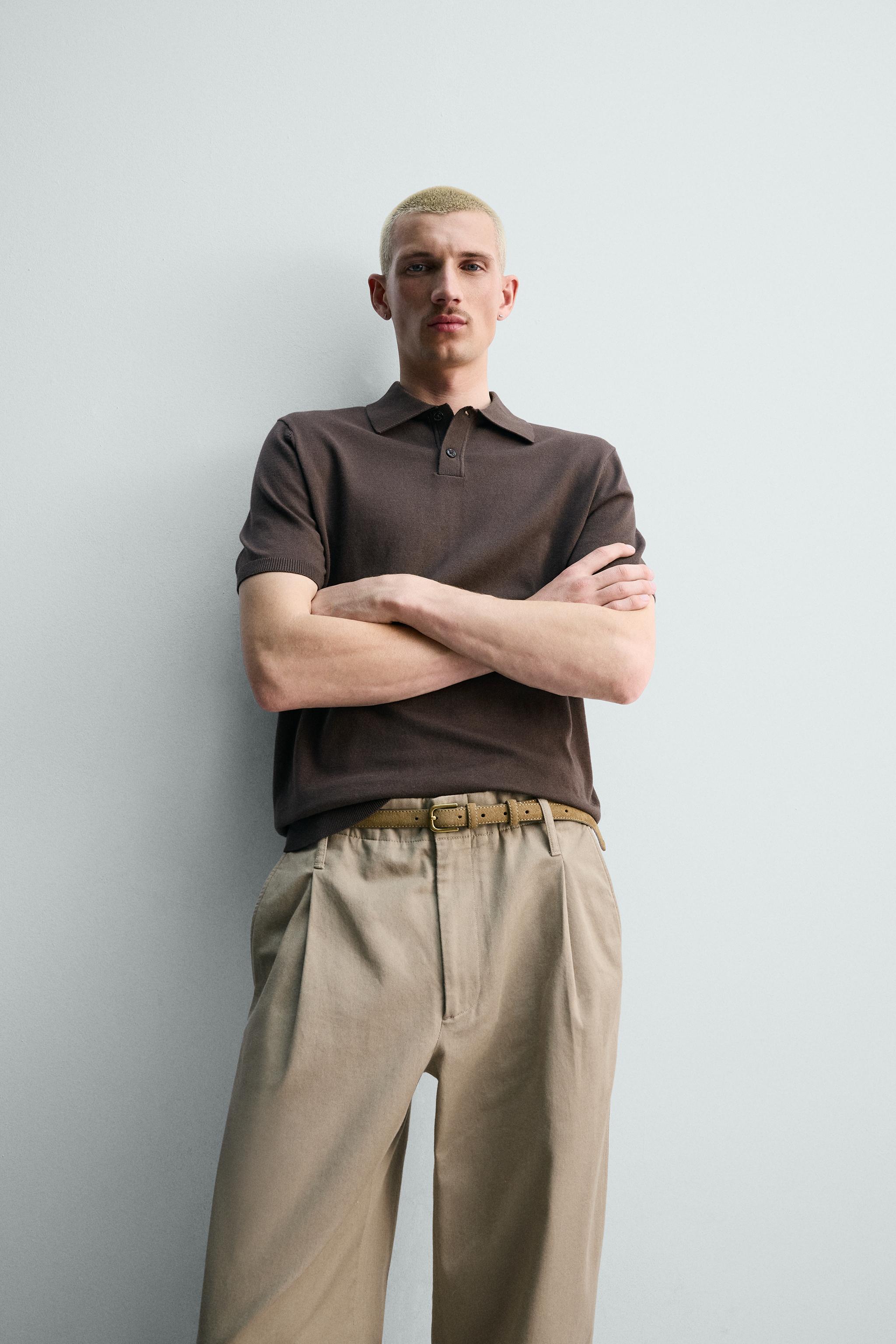 REGULAR FIT KNIT POLO SHIRT