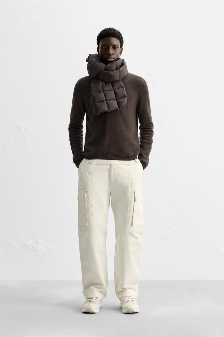 Zara Cashmere Matching Sets 100% CASHMERE SWEATER Brown ZARA