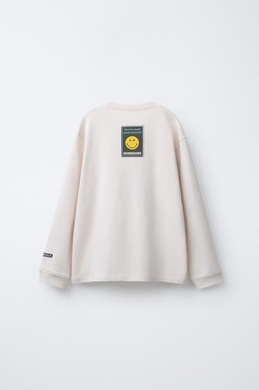6-14 ANS/ PYJAMA SMILEYWORLD ® - Gris anthracite de Zara - Image 2
