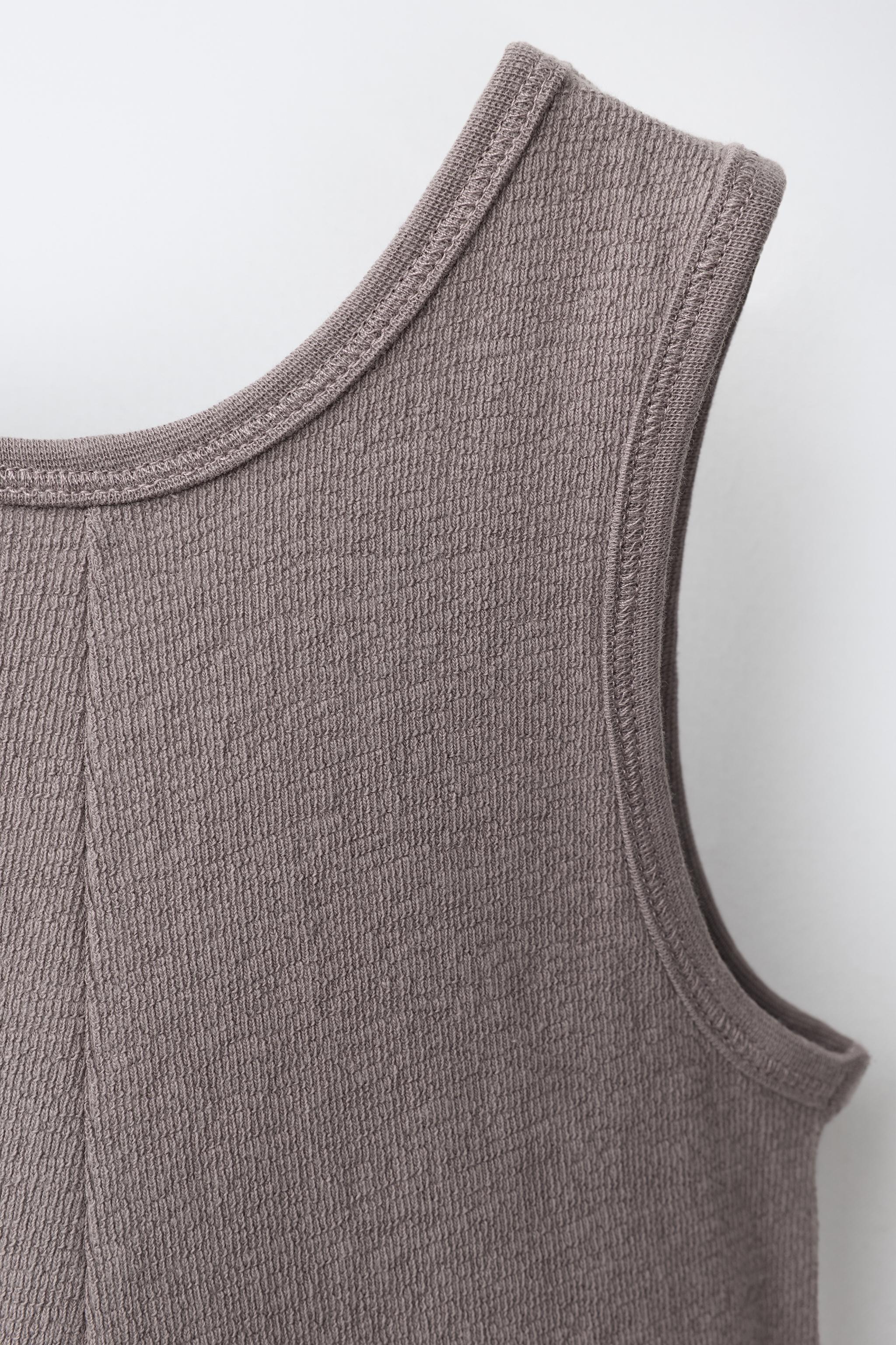 Детские комбинезоны Zara PLAIN JUMPSUIT — фото 4