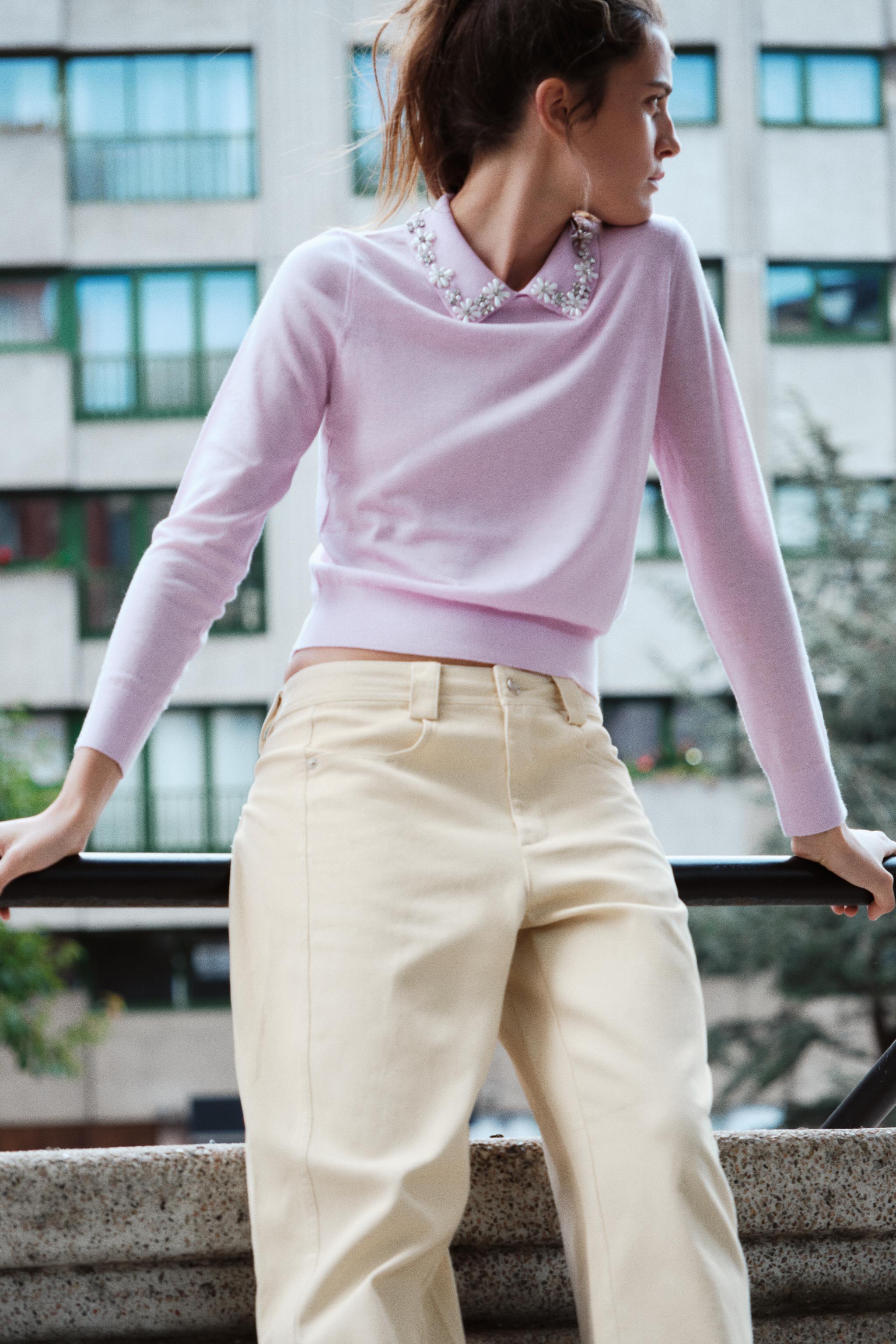 Rosa Strickpullover Damen Ohne ärmel Kleid ärmel Pullover Hoodie