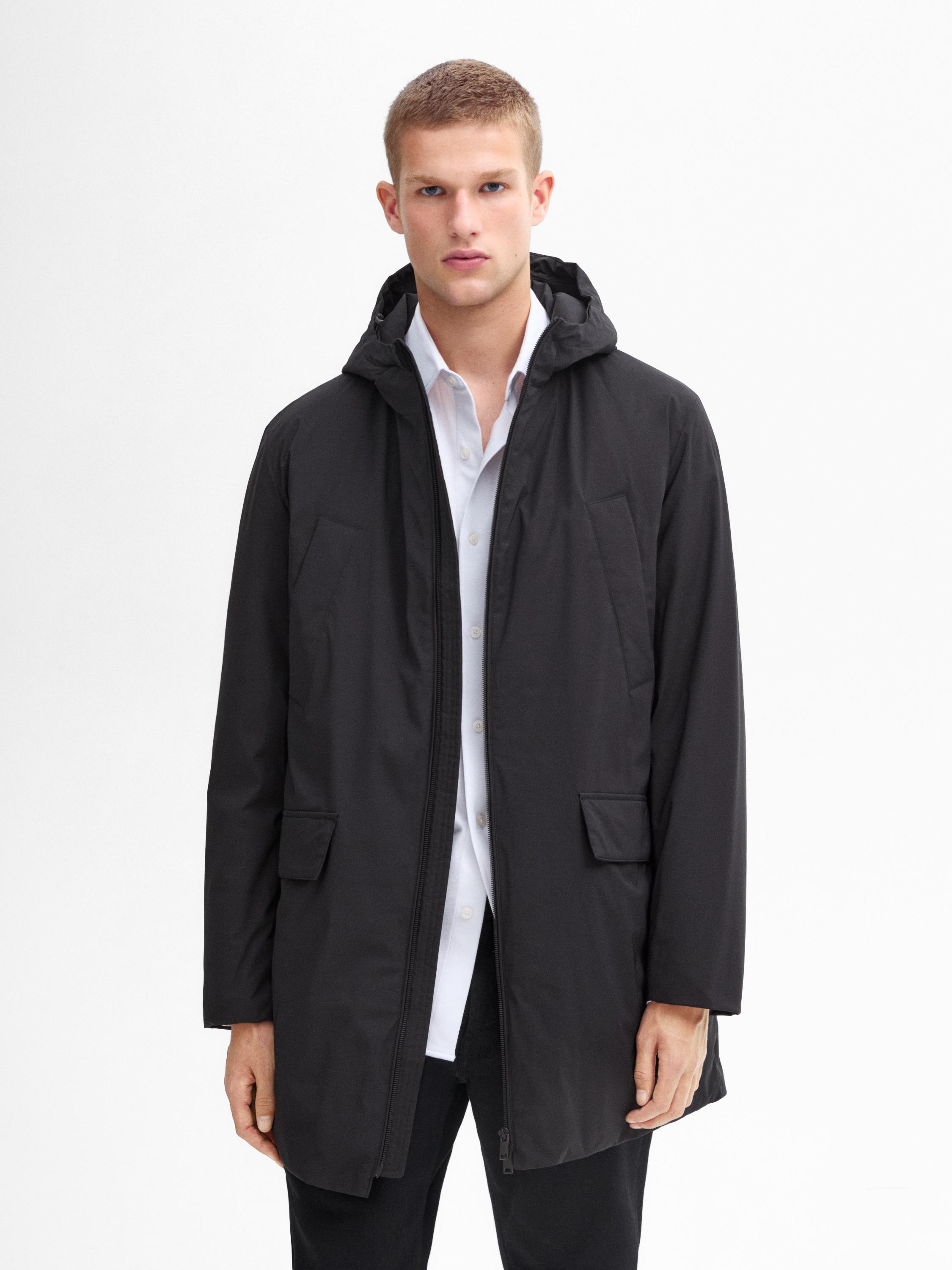 Zara hooded high quality down coat