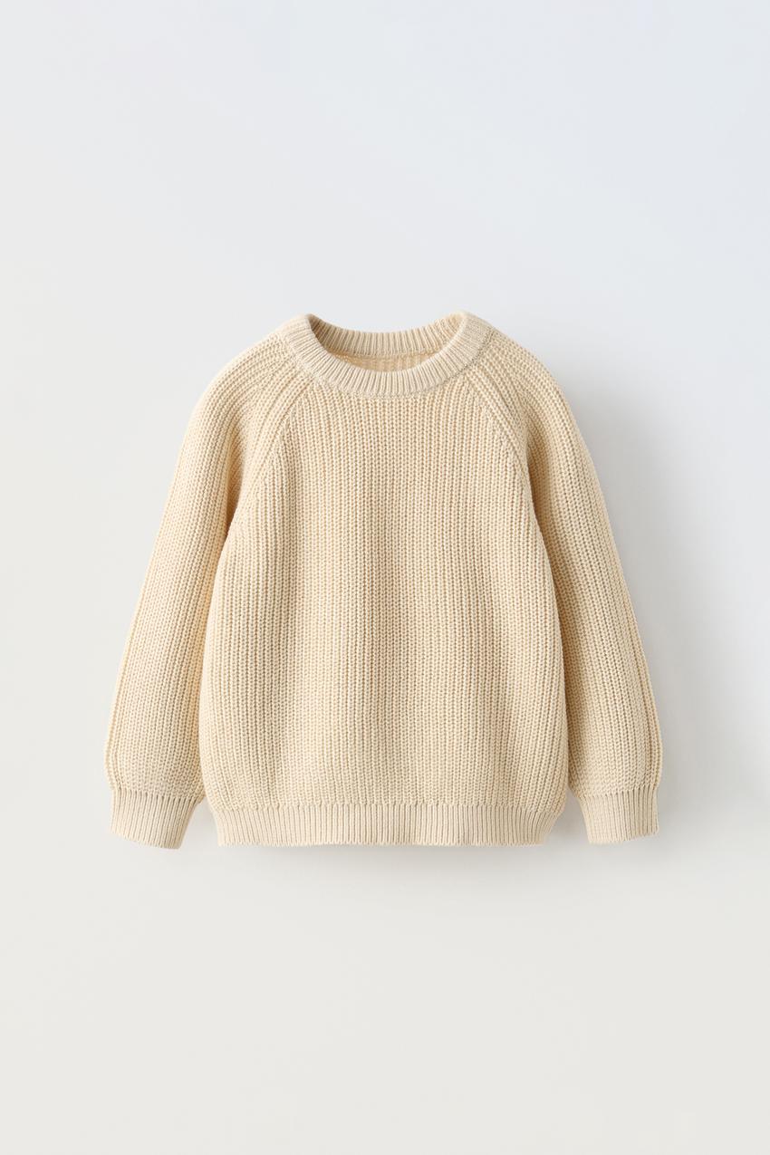 ニットセーター - ライトベージュ | ZARA Japan / 日本