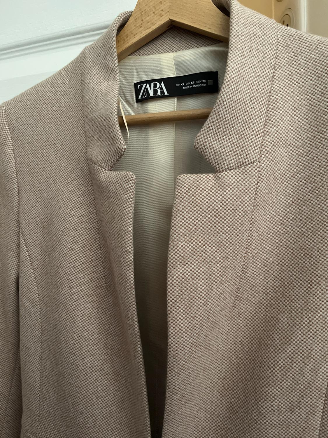 INVERTED LAPEL COLLAR FROCK COAT - Image 3
