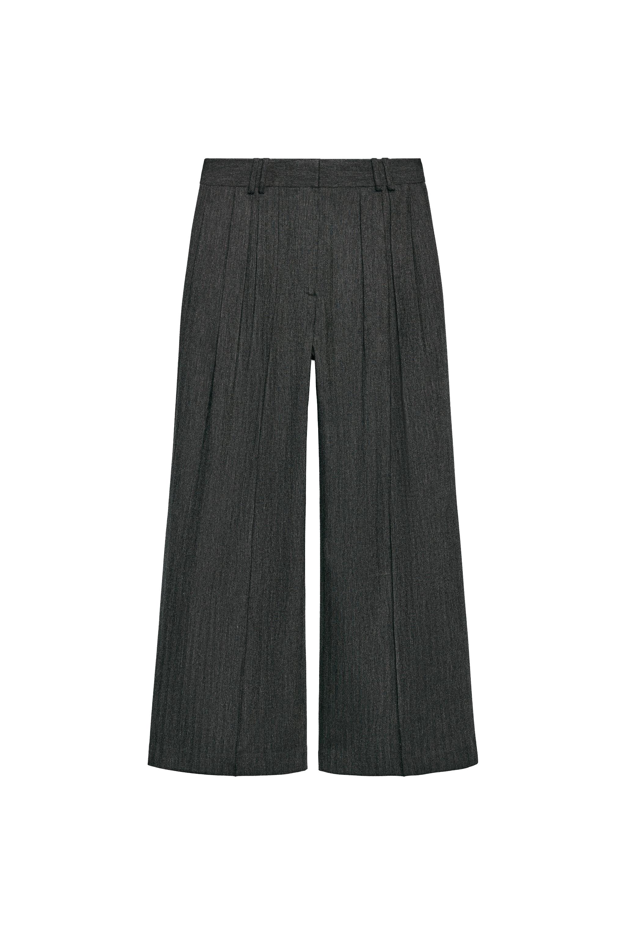 PANTALÓN ANCHO ESPIGA ZW COLLECTION