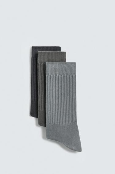 CALCETINES RIB PACK 3 - varios de Zara