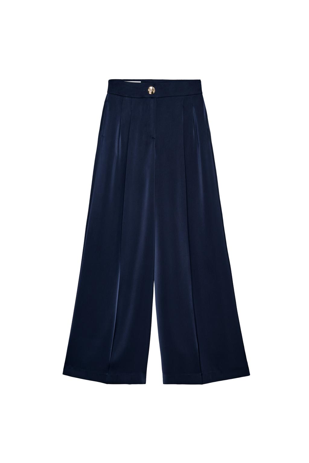 FLOWY SATIN EFFECT PANTS - image 3