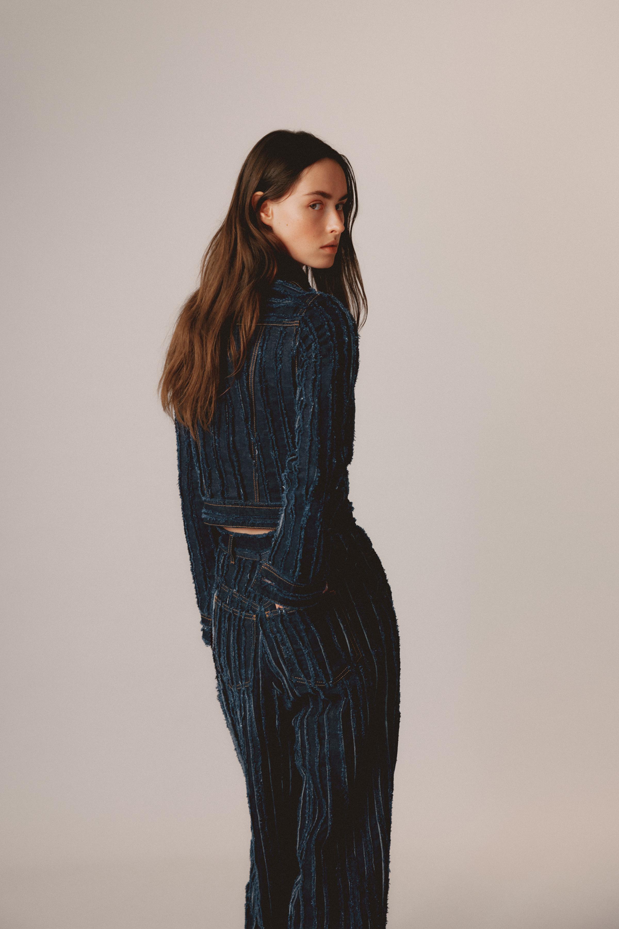 LIMITED EDITION FRAYED DENIM JACKET