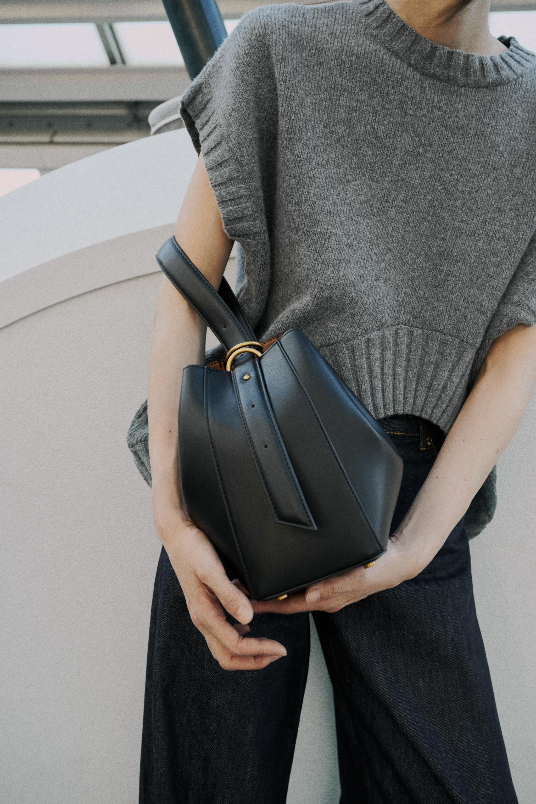 バケットバッグ - ブラック | ZARA Japan / 日本