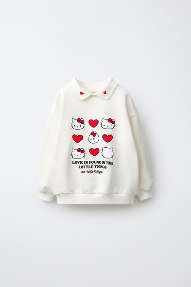 SUDADERA POLO HELLO KITTY © SANRIO - Blanco de Zara