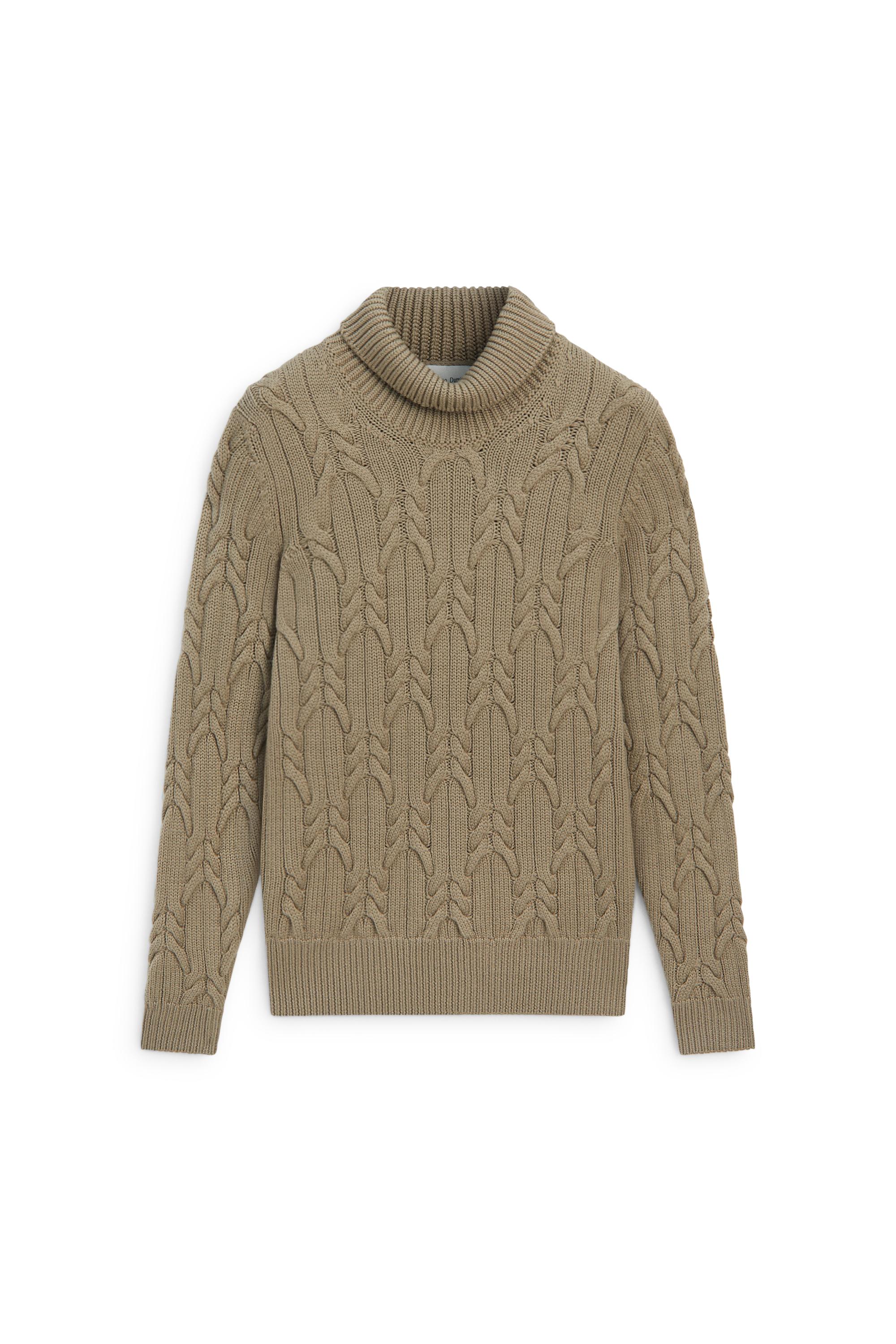 100% wool cable-knit sweater - LIMITED EDITION