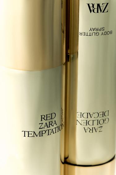 ZARA GOLDEN DECADE BODY GLITTER SPRAY - TINTED LEATHER by Zara