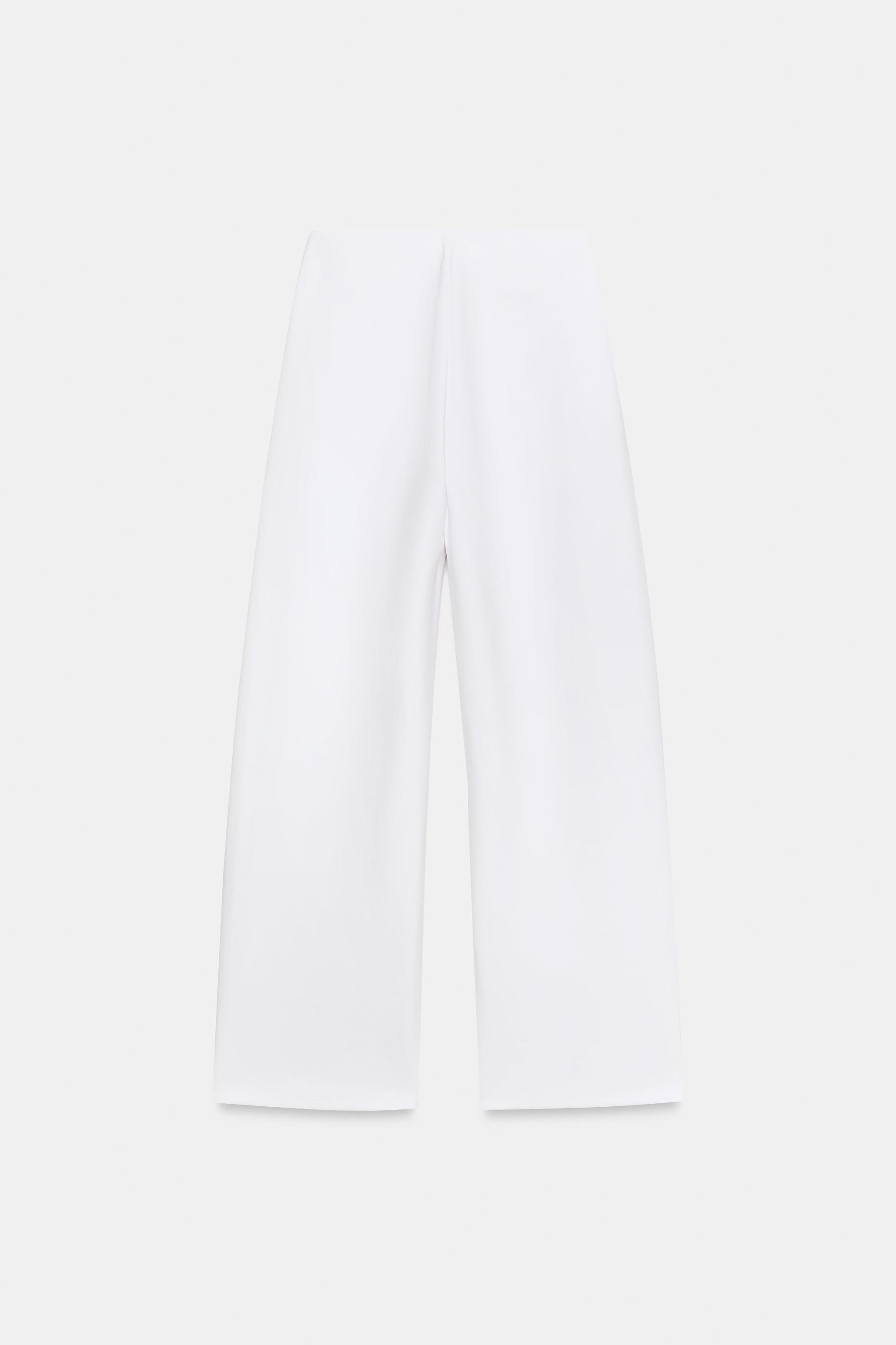 Женские брюки Zara INTERLOCK BALLOON PANTS — фото 8