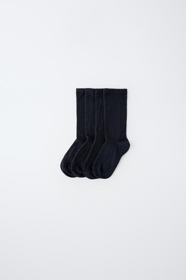 4ER-PACK LANGE SOCKEN - Marineblau von Zara - Bild 0