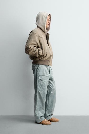 PANTALON BATTLE TECHNIQUE X SR_A - Bleu d'eau de Zara - Image 4